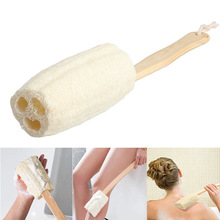 Natural Healthy Loofah Bath Shower Wash Body Pot Bowl Sponge Scrubber Spa bathroom accessories Bath Body Shower Sponge Scrubber