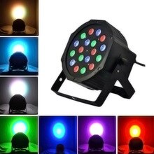 New 100-240V Voice Control DMX512 Stage Light LED Par RGBW LED Stage Lights Par Light for Disco DJ Projector Party Decoration