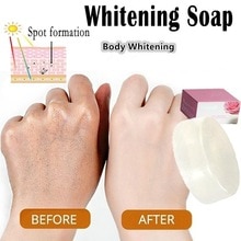 New Active Enzyme Body Whitening Crystal Soap Natural Milk Charming Effective Whitening Soap Whitening Soap Skin Bleach