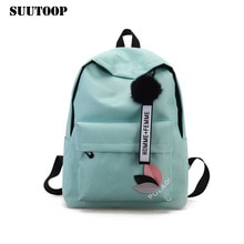 New Female Rucksack Women Bag Preppy Style Canvas Backpack Feminina New Design Schoolbag College School Travel Pack Fashion 2019