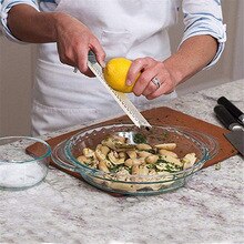 New Multifunction Stainless Steel Lemon Zester Fruit Peeler Cheese Zester Microplane Grater Fruit Vegetable Tools & Kitchen