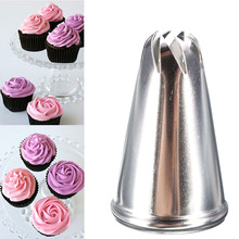 New Sale Stainless Steel Eight Teeth Drop Rose Flower Icing Piping Tips Nozzle Tool