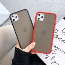 New Silicone Phone Case For iPhone X XR 11 Pro XS Max Soft Cover For iPhone 7 7Plus 8 8Plus 6 S 6s 6Plus bumper Multi Color