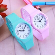New Unisex clock hours watch Women Men candy simple kids Watch brand Wristwatch Special Birthday Horlog Relogio Feminino Montres