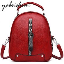 New Women's Leather Backpack High Quality Sac A Dos  Fashion Lady travel Backpack Female student Shoulder Bag Bagpack mochila