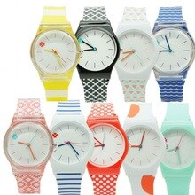 New arrival Simple Four-leaf clover design Quartz Watch Silicone wristWatch Students Children and women Analog watches Relogio