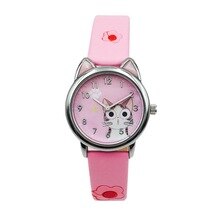 New arrival quartz Children Digital cute chinese cat kids Watch Sports girl Student Clock Wristwatch ladies Watches relojes