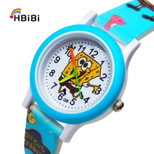 Newest product Printed Strap Children Watches Kids Quartz Wristwatches Waterproof Child Watch for Boys Girls Students Clock Gift