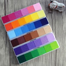 Non Toxic Water-based Gradient Color Inkpad Ink Pad DIY Crafts Finger Print Digital Printing Scrapbooking Stamps Decorative