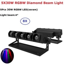 O/sram Beam Light 5X30W RGBW LED Wall Wash Light Washer Beam Lighting DMX512 Indoor Flood Down Lighting For Disco Light Music Dj