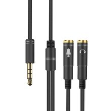 One Minute Two Electronic Small Gift Music Sharing Device Couple Music Adapter Headphone Splitter For Mobile/Computer