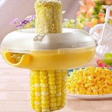 One Step Corn Stripper Grain Cob Thresher Kerneler Peeler Remover corn kernels Cob Kitchen Accessories Cooking Tools
