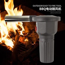 Outdoor Camping Outdoor electric blower BBQ portable barbecue hair dryer picnic hand-held fan camping ignition firing tool