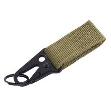 Outdoor Camping Tactical Carabiner Backpack Hooks Olecranon Molle Hook Survival Gear Military Nylon Keychain Clasp Drop shipping