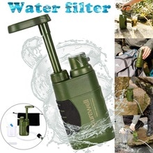 Outdoor Water Purifier Emergency Life Survival Water Filter Mini Portable Filter Tool Outdoor Activities