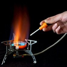 Outdoor hiking camping electric ignition gun portable mini kitchen home pressure electronic lighter ignition stick