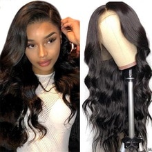 Peruvian Body Wave Wig Lace Front Human Hair Wigs For Women Pre Plucked Hairline With Baby Remy Hair 13*4 Lace Wigs 150% Density