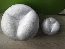 Polystyrene Styrofoam Foam apple model Christmas Eve Halloween apple decoration materials DIY handmade home furnishing supplies
