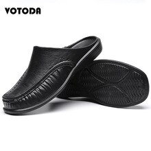 Popular Loafers Man Slippers Summer Mules Shoes Male Comfortable Fashion Indoor Flip Flops Outdoor Casual Beach Shoe Men Slipper