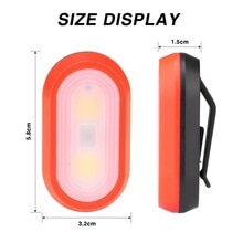 Portable Mini Clip-on Clothes Bright LED Lamp Running Walking Jogging Cycling Night Light Safe Warning 3 modes Flashing Light#08
