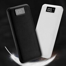 Power Bank pcb Power Bank Shell LCD Display Dual USB Output Power Bank Charger Case DIY Kits Module By 8pcs 18650 Battery