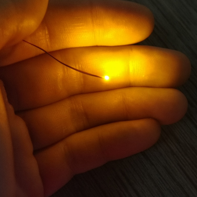 15 X Kit Illuminazione Led Pre Cablato Rosso #0402 Lampade Led Pre - Foto 3