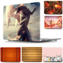 Print Cover Case For Apple Macbook Air 11 13 Pro 12 13 15 16 Touch Bar Hard Protective Shell For Mac 11.6 12 13.3 15.4 inch