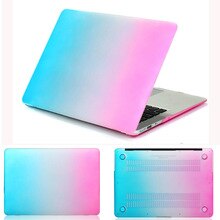 Rainbow Shell Case For Apple Macbook Air Pro Retina 11 12 13 15 16 For Mac 11.6 13.3 15.4 Laptop Case Cover