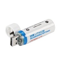 Recharge Battery 18650 3.7V 1400mAh USB Lithium Rechargeable Battery for Torch Flashlights Short Circuit Over-charge
