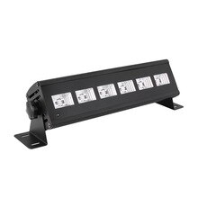 Remote Control UV Purple Long Wall Wash Wall Lamp Voice Control Dance Lamp Special Effects for Wedding Christmas Halloween