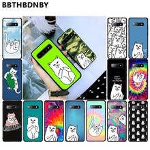 Ripndip For Galaxy S9 plus Soft black Lite Phone Case Bags for Samsung S9 plus S6 edge plus S7 edge S8 plus S10 plus