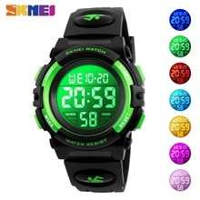 SKMEI Boys Girls Sports Watches Chronograph Kids Electronic Wristwatches 50M Waterproof Children Digital Watch relogios infantis