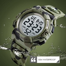 SKMEI Children Watch Digital LED Girls Boys Sports Watches Waterproof Fashion Students Wristwatch Relogio Infantil Montre 1548