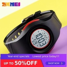 SKMEI Children Waterproof Watch Boys Girls LED Digital Sports Watches Plastic Kids Alarm Date Casual Watch Select Gift for 1556