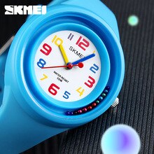 SKMEI Fashion Casual Children Watch Quartz Watch 50 Meters Anti-Freeze Children Clock Boy Schoolgirl Watch 1386 Kids Watches
