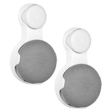 STANSTAR Wall Mount Holder, for Google Nest Mini(2nd), Sturdy Brackets and Space Saving Speaker Stand Without Messy Wires