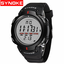 Free shipping New Men Fashion Sport High quality ABS Plastic Waterproof Digital Analog Quartz Watch Fashion Accessories
