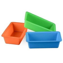 Silicone Cake Pan For Nonstick Square Baking Moulds Brownie Pan Bread Chocolate Pie Pizza Fudge And Brownies Cake Pan