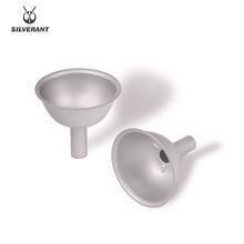 Silverant titanium flask funnel mini wine leakage pourer filler oil Bottle Funnel edc Flavor-free for outdoor home