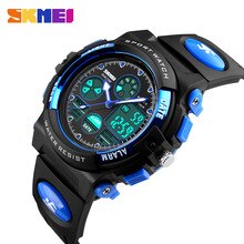 Skmei Children's Watches Waterproof Multifunction Outdoor Sports Wristwatches For Boy Analog Digital Student Watch Kids LED xfcs