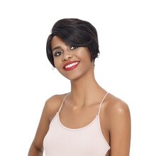 Sleek Short Lace Front Human Hair Wigs 100% Remy Brazilian Hair Wigs L Part Closure Lace Wigs Short Orange Human Hair Wigs