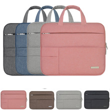 Laptop bag for Macbook air 11 12 13 Xiaomi mi air 12.5 13.3 Handbag Women Laptop Sleeve Bags Unisex Case Zipper Soild