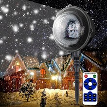 Snowfall Projector stage light  Moving Snow IP65 Outdoor Ball Party  Light Stage Lights For Christmas Home KTV  Wedding Show