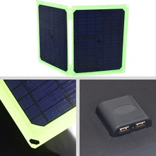 Solar Panel 40W 5V Portable Foldable Solar Panel Charger for   Cell Phone Car Battery Camping Outdoor Sammenfoldende solpaneler