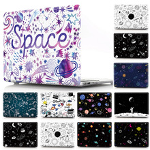 Space Pattern Laptop Cover Case For Apple Macbook Air Pro Retina 11 12 13 15 Touch Bar Protective Shell for Mac 11.6 13.3 15.4