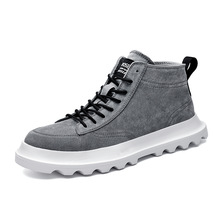 Spring Men Shoes Rubber Sneakers Men's Running Shoes Wear-Resistant Casual Shoes Men's Korean-style Trendy Shoes Travel *2001