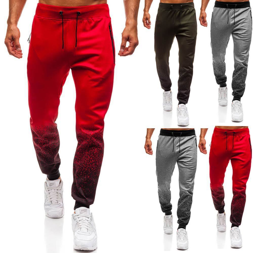 Spring Sweatpants Men Casual Sport Pants Jogging Fitness Trackpants Male Loose Drawstring Trousers Streetwear Plus Size M-3XL