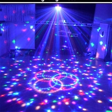 Stage Lamp Led Disco Light Laser 9 Colors 21 Mode Disco Laser Light Party Lights Sound Control Crystal Magic Ball Led Stage Lamp