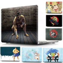 Sumo Printed Plastic Hard Cover Case For MacBook Air 11 Pro 12 13 15 16 Protective Shell for Apple Mac 11.6 13.3 15.4 Bag Sleeve