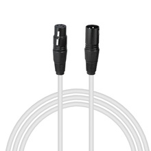 Super Long Durable Use XLR Female to Male XLR Mic Cable Black Copper microphone cable adaptor